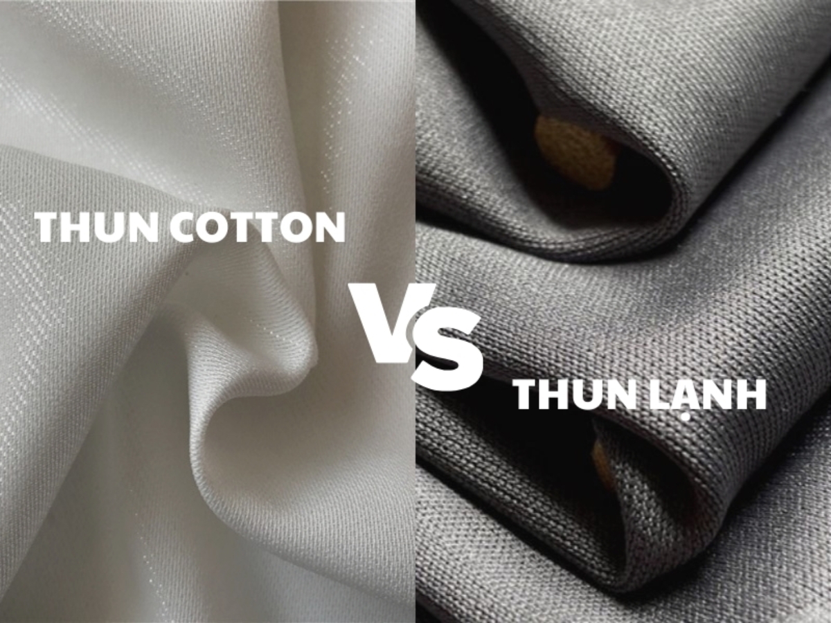 phân biệt thun lạnh và thun cotton