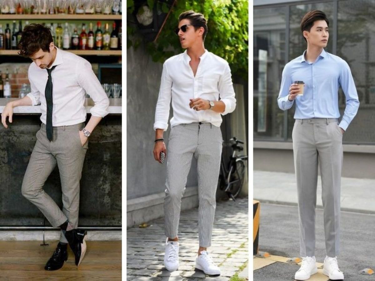 Phong cách lịch lãm với áo Len, Sơ Mi và Quần Âu