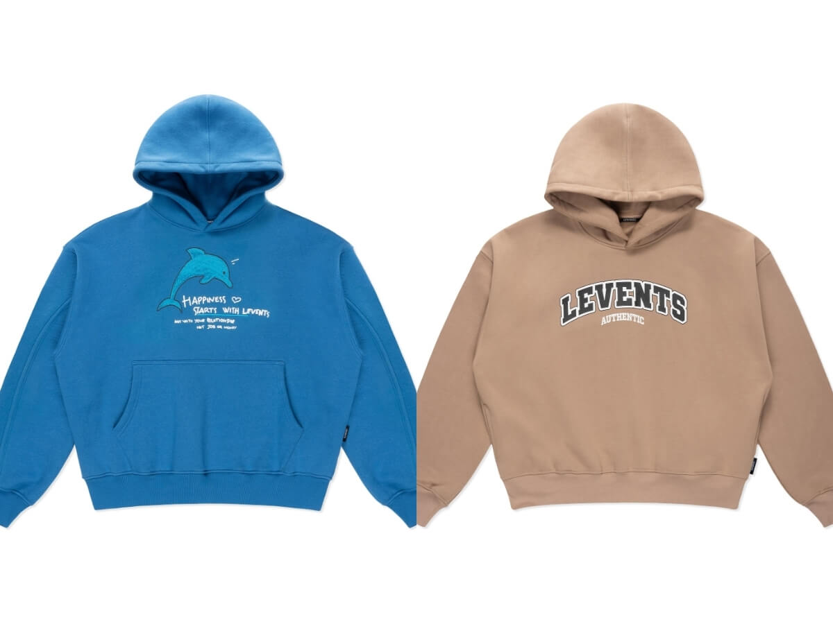 Áo hoodie in hình Levents