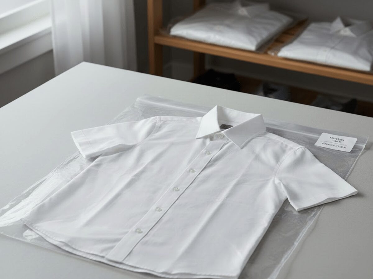 Bảo quản áo sơ mi luôn trắng sáng 