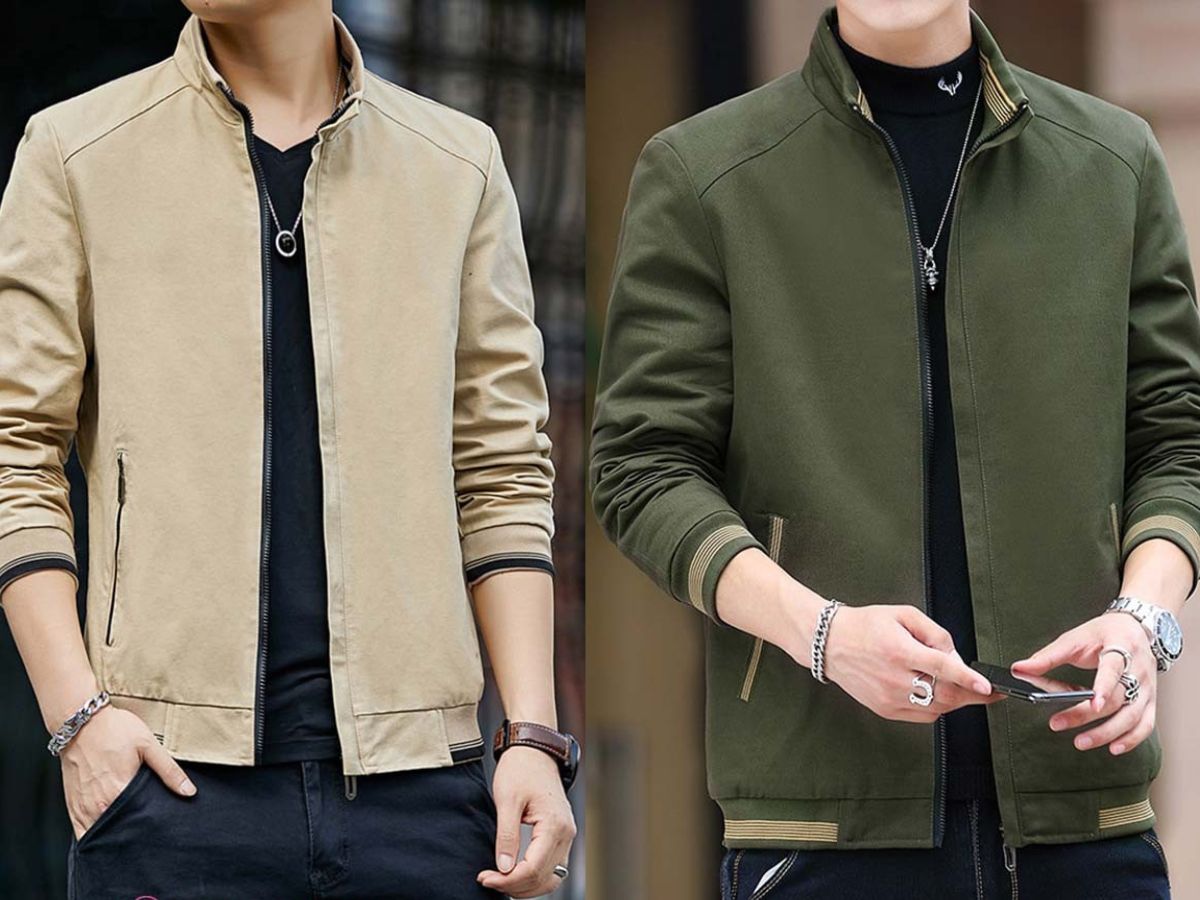 Top shop áo khoác nam kaki trên Shopee