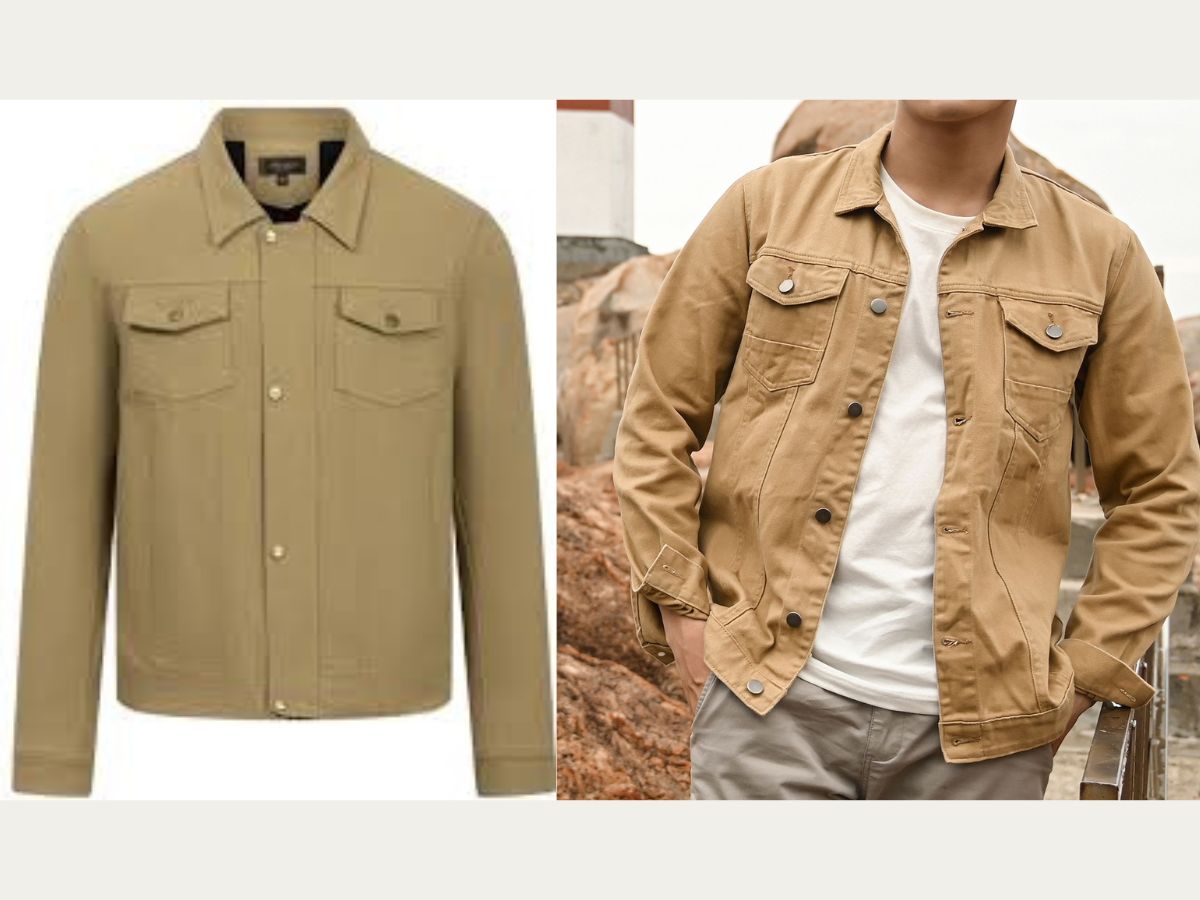 Top shop áo khoác nam kaki trên Shopee