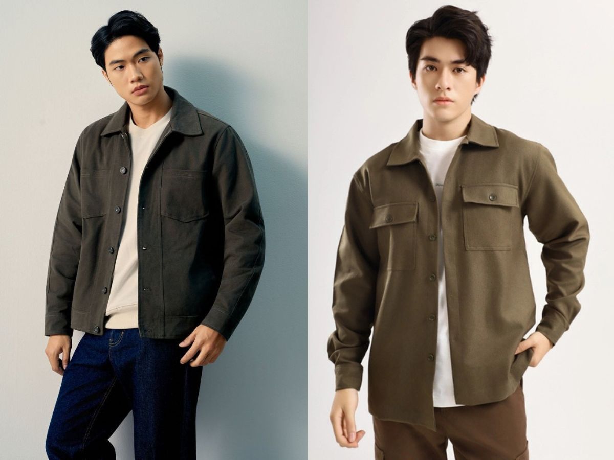 Top shop áo khoác nam kaki trên Shopee