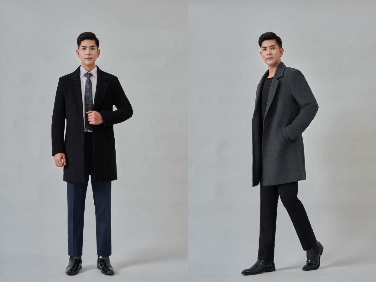 các shop bán áo khoác form dài nam