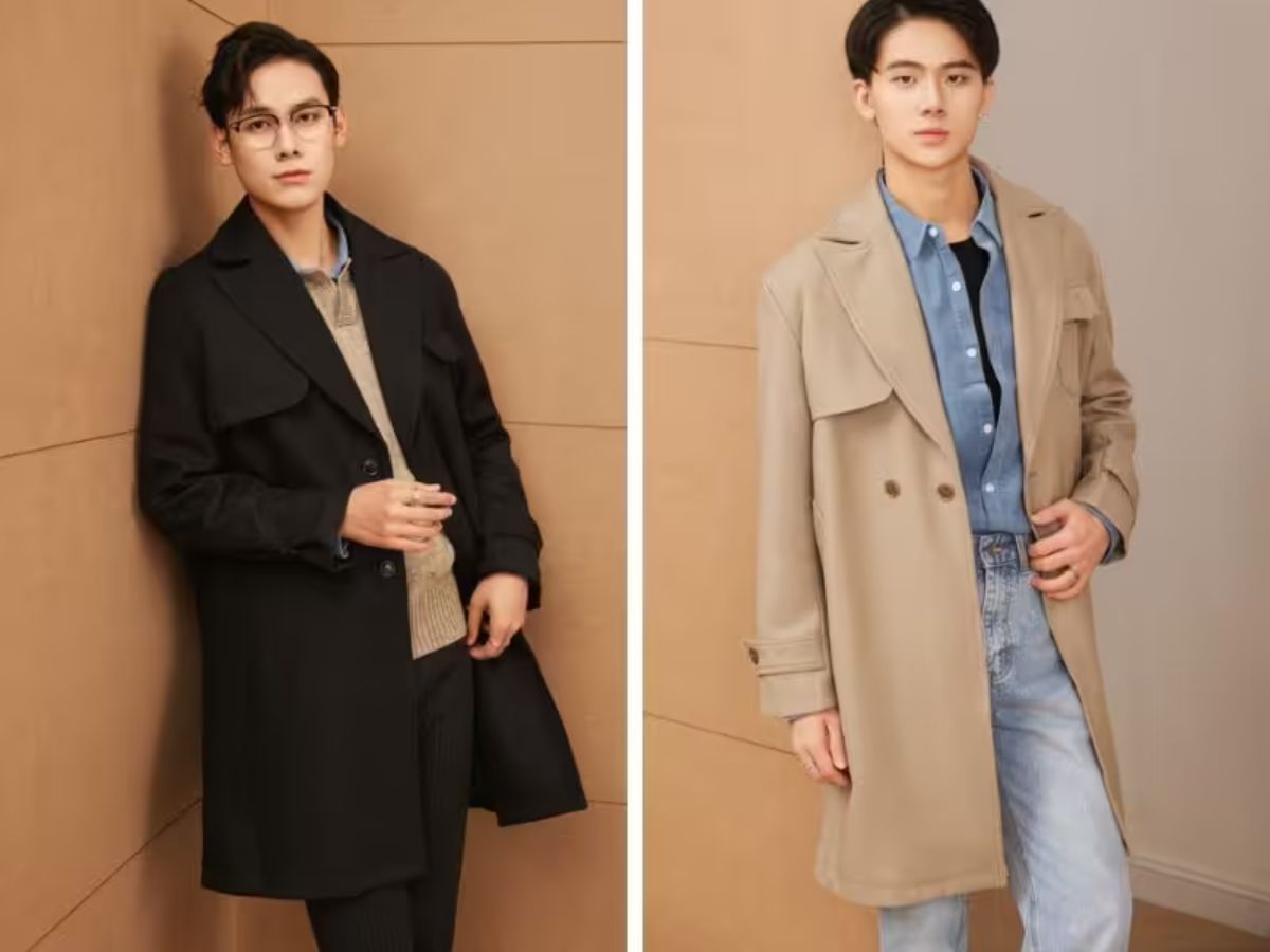 các shop bán áo khoác form dài nam