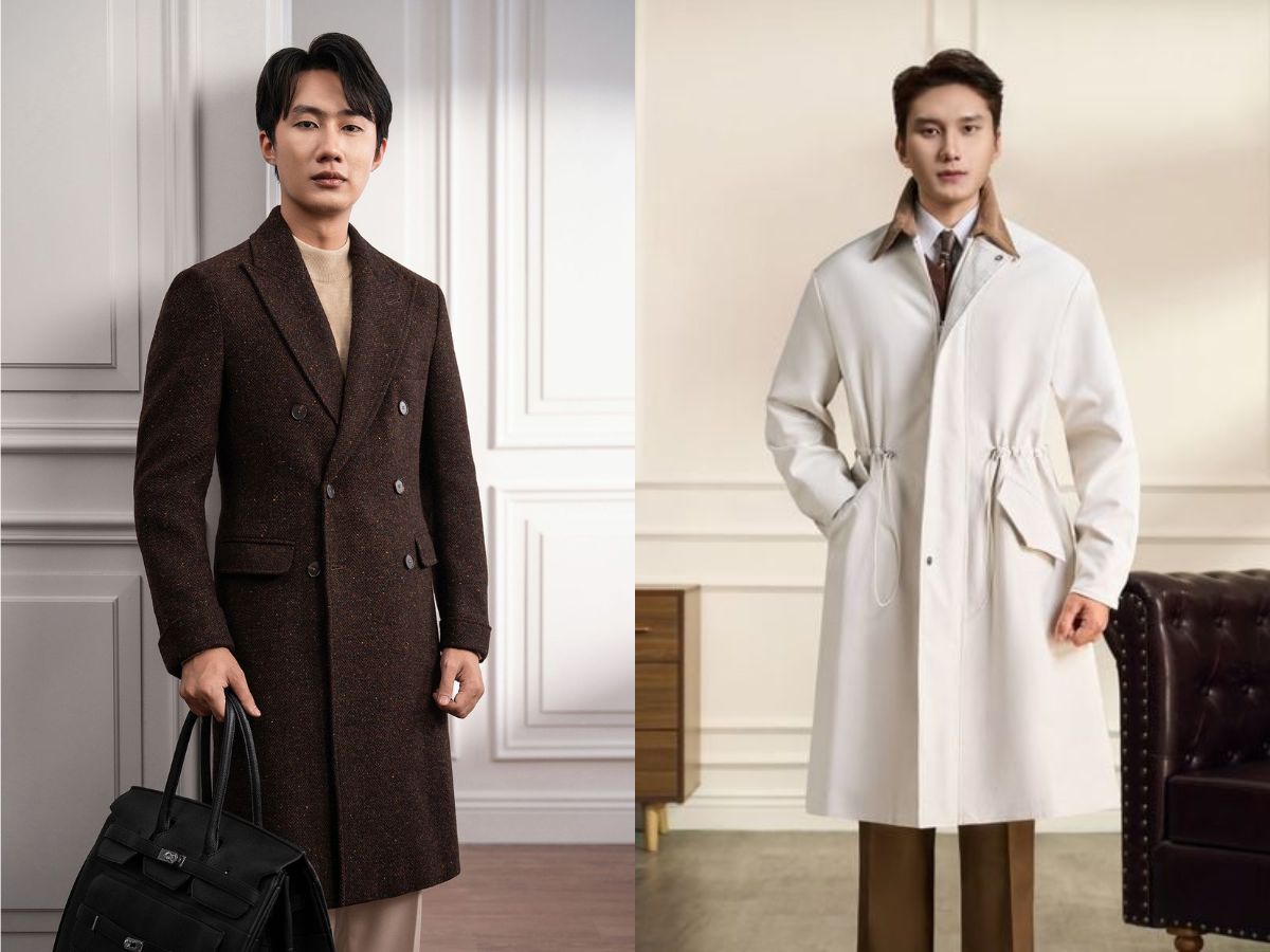 các shop bán áo khoác form dài nam