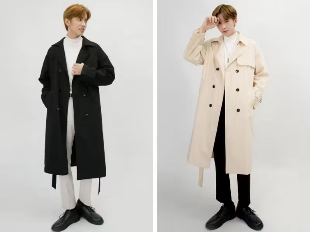 các shop bán áo khoác form dài nam