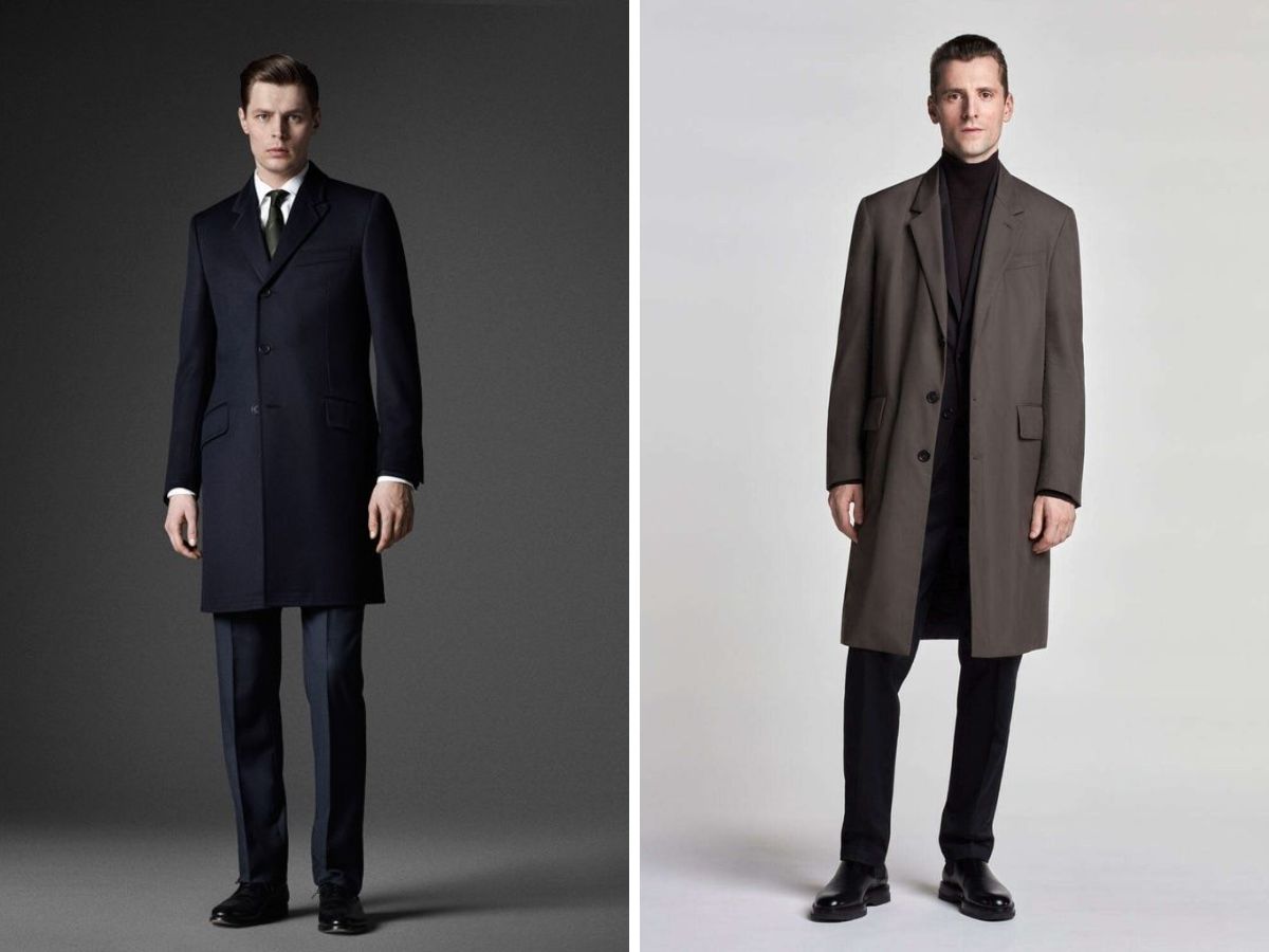Mẫu áo măng tô nam hàng hiệu đẹp thường có chất liệu cực ổn áp