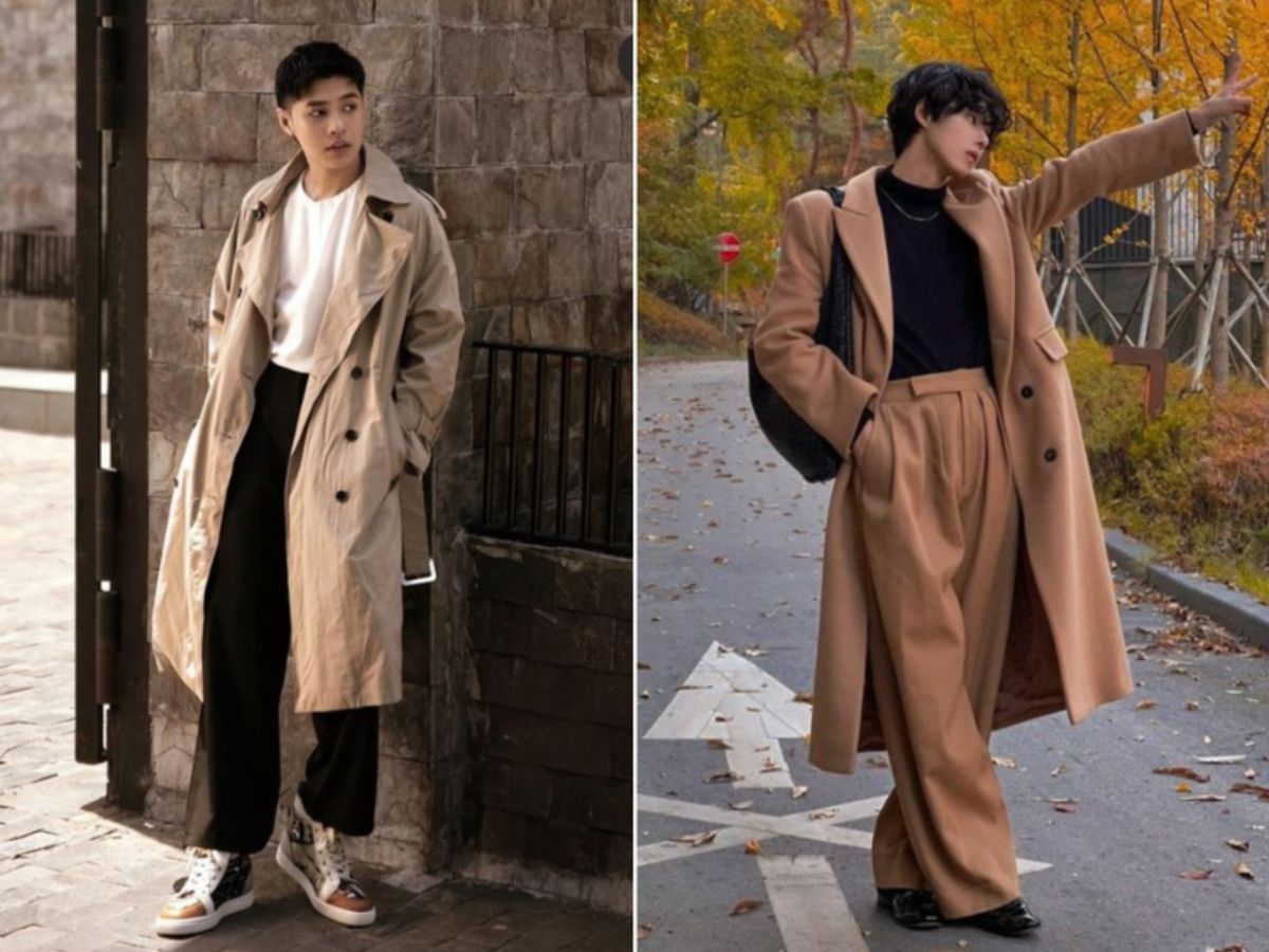 Lịch sự chuẩn quý ông với Blazer dáng dài + quần tây/kaki