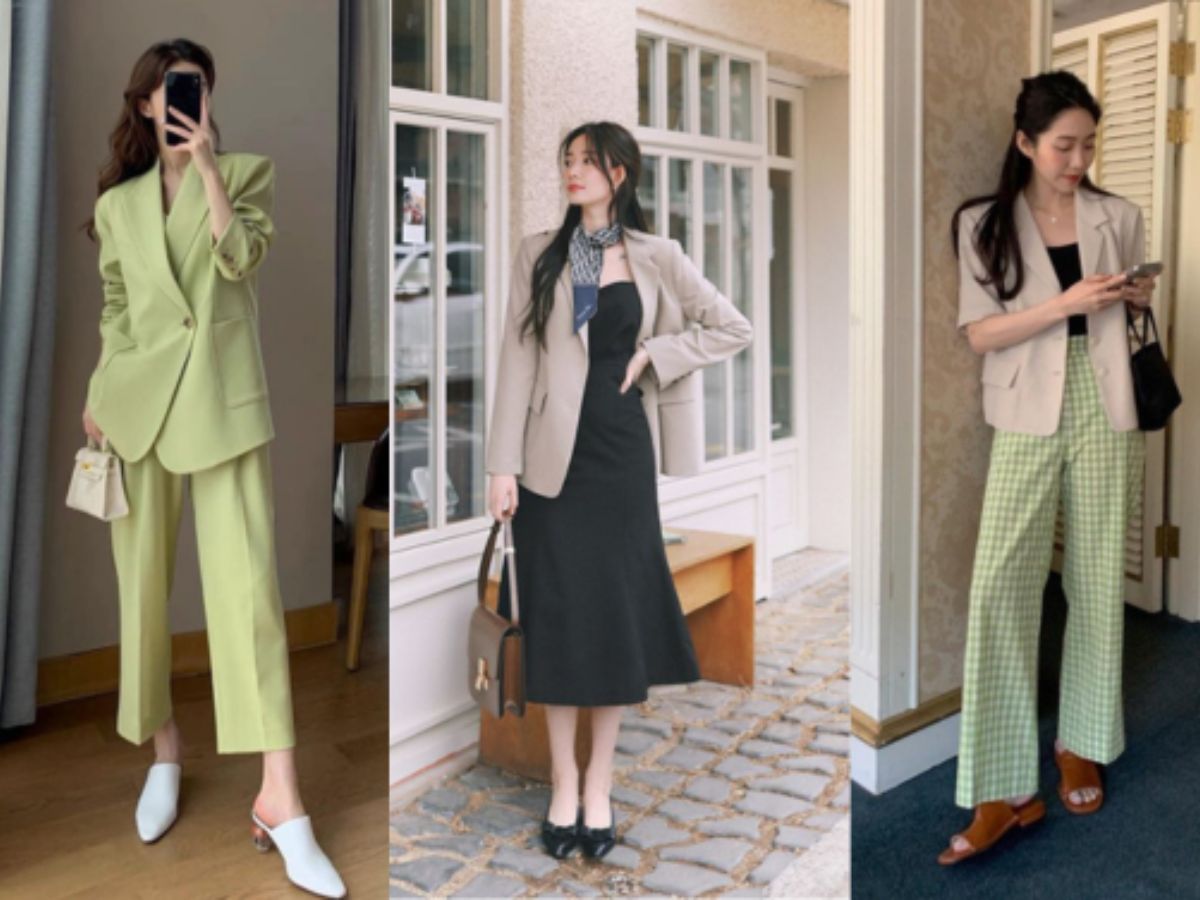Chọn blazer dáng dài phù hợp với dáng người để tránh bị dìm dáng