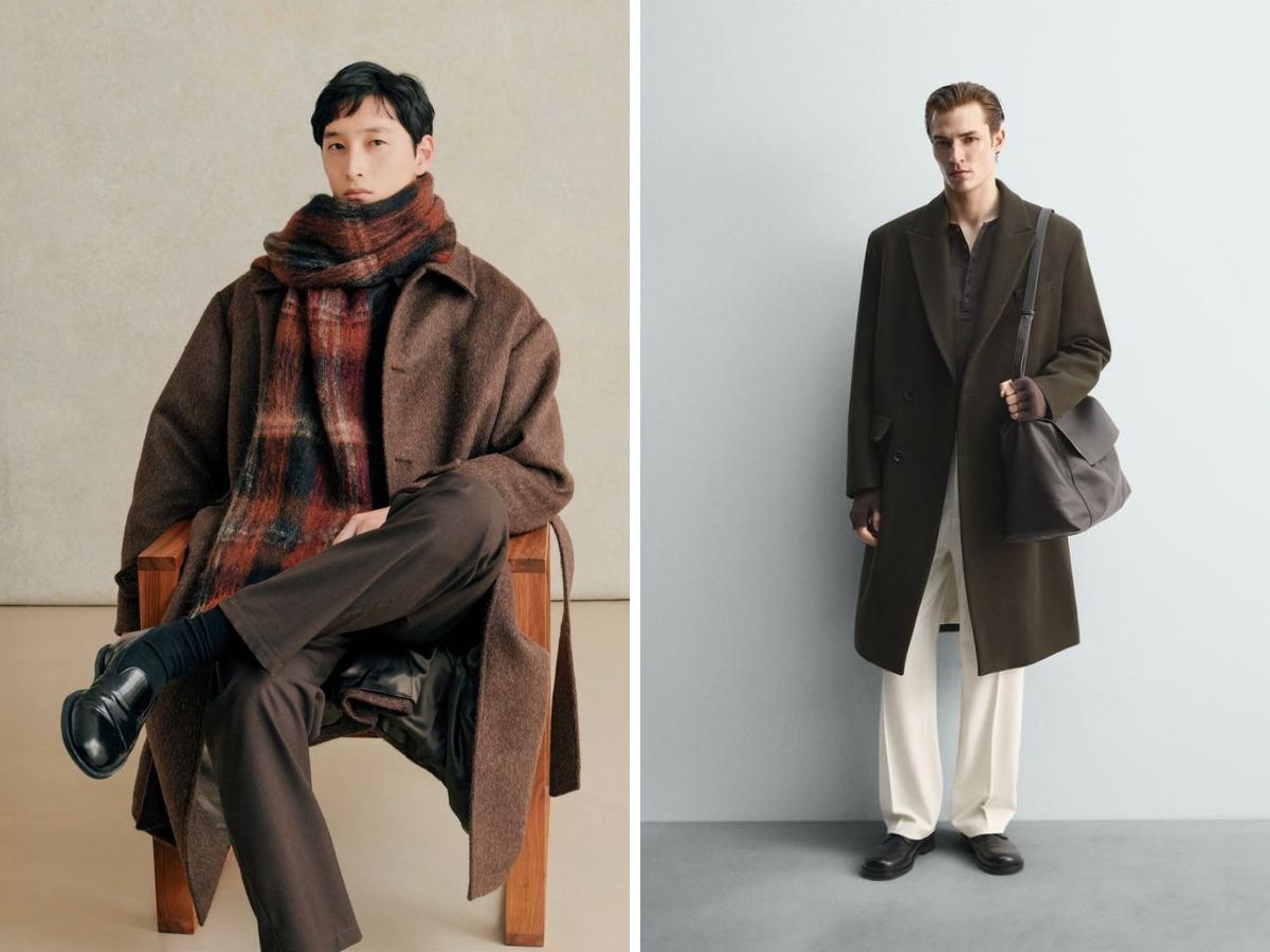 Kiểm tra thật kỹ các chi tiết trên áo trước khi mua áo khoác dạ nam