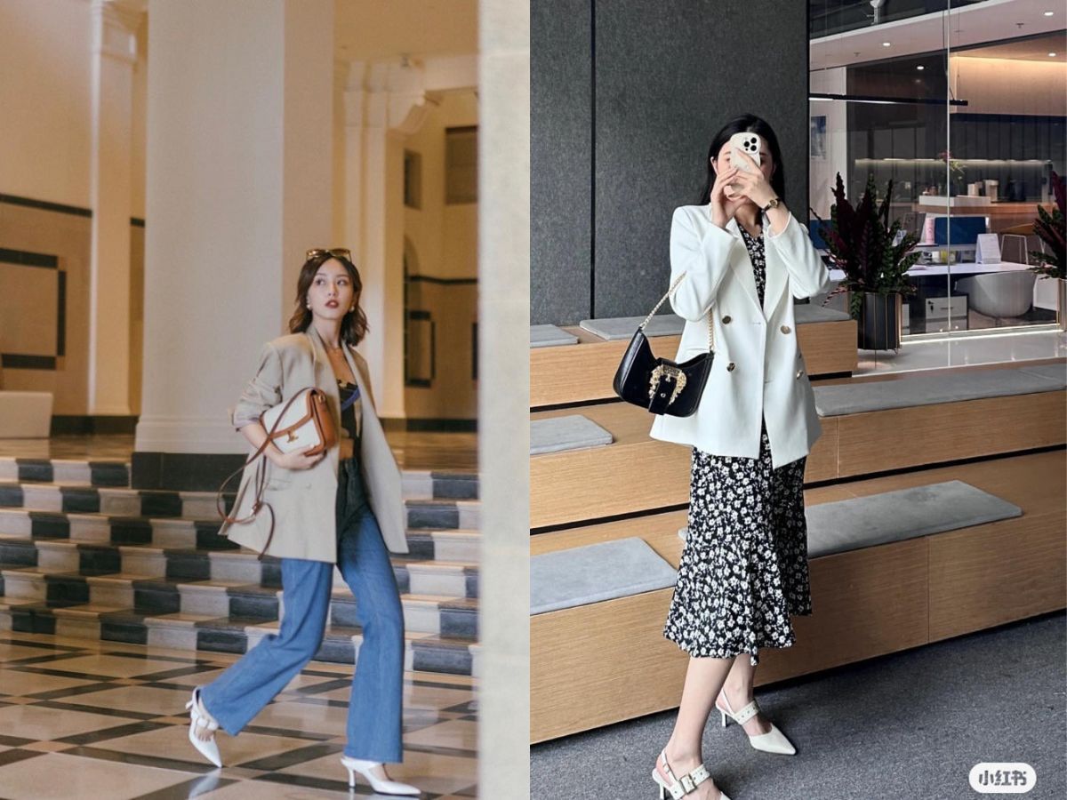 Áo khoác blazer cổ điển mặc với gì? Khám phá 20+ gợi ý phối đồ