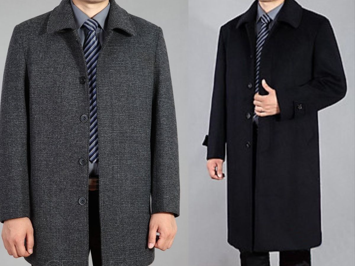 mẫu áo khoác nam trung niên hàng hiệu