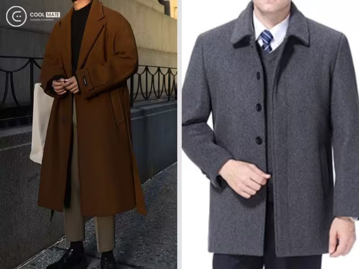 mẫu áo khoác nam trung niên hàng hiệu