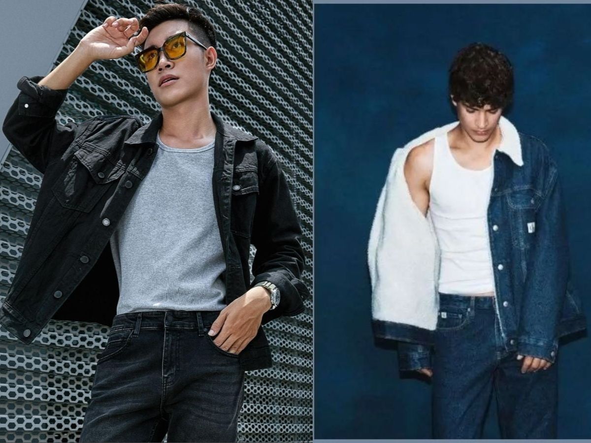 Khám phá cách mix áo khoác jean form rộng