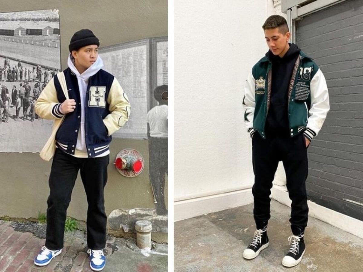 bí kíp phối đồ với áo Varsity Jacket cực "chất"
