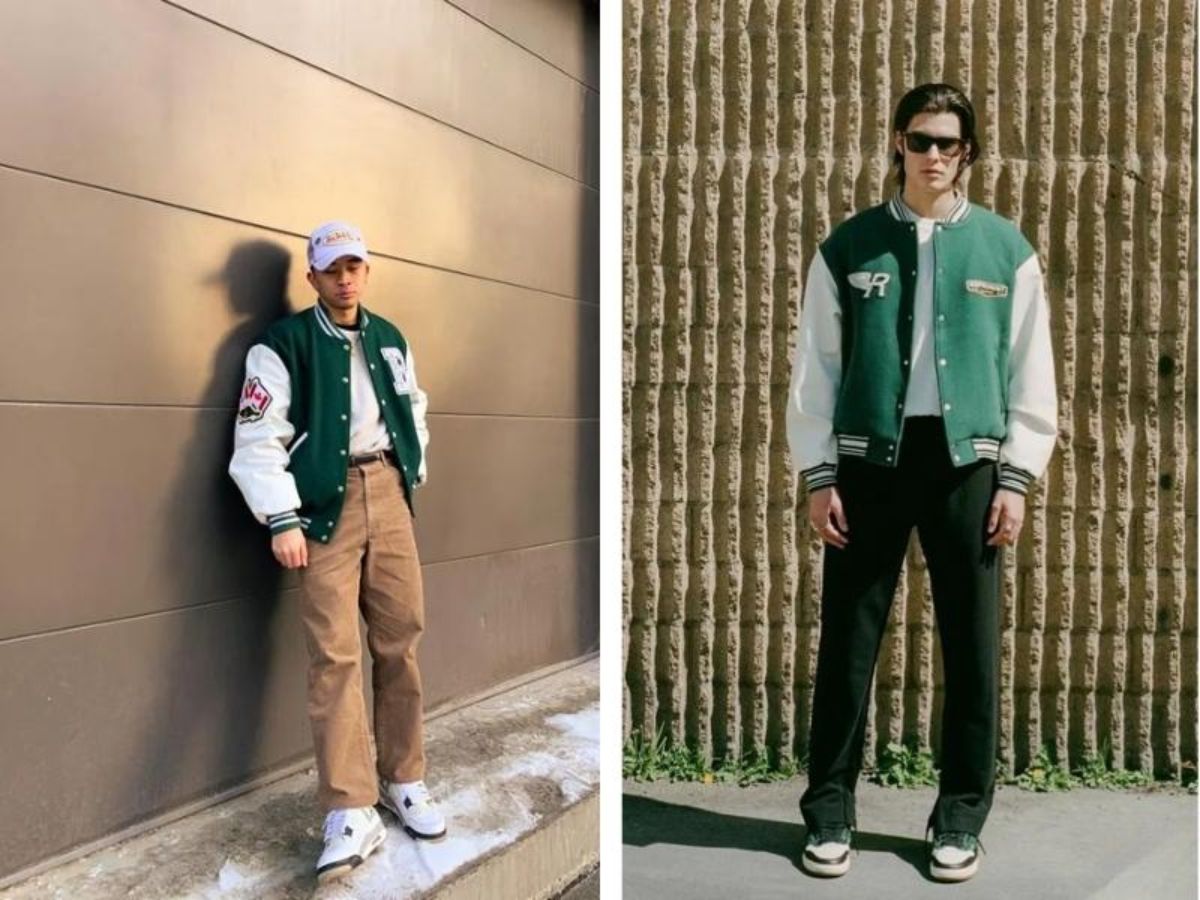 bí kíp phối đồ với áo Varsity Jacket cực "chất"