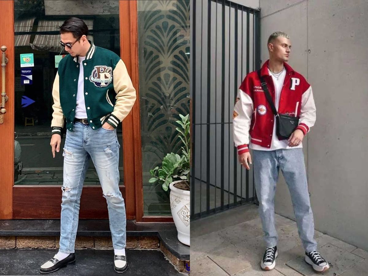 bí kíp phối đồ với áo Varsity Jacket cực "chất"