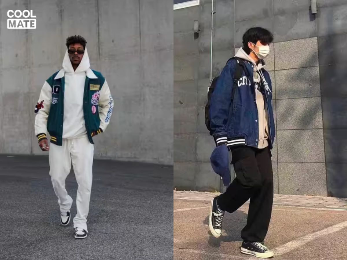 bí kíp phối đồ với áo Varsity Jacket cực "chất"