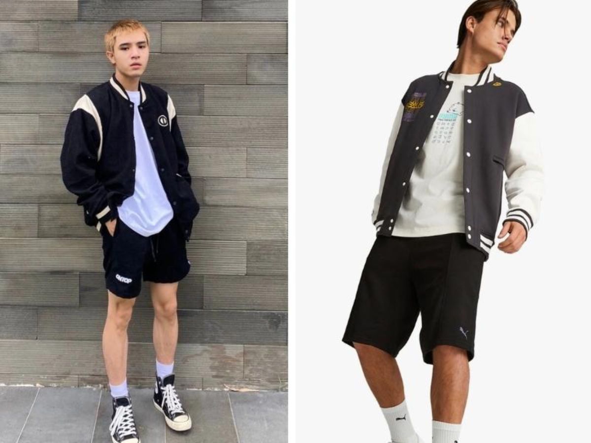 bí kíp phối đồ với áo Varsity Jacket cực "chất"
