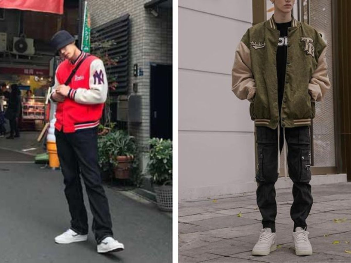 bí kíp phối đồ với áo Varsity Jacket cực "chất"