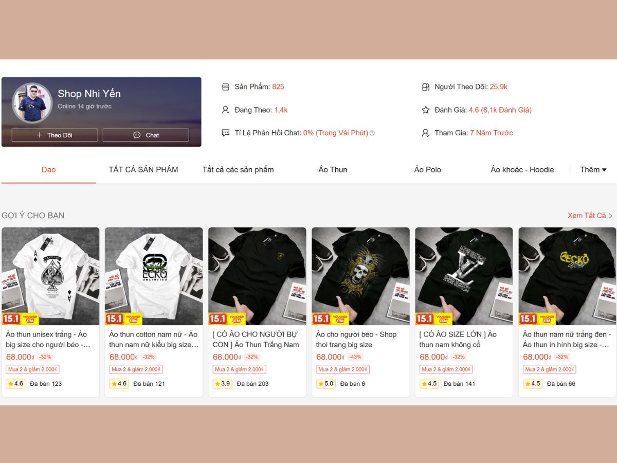 Top Shop Áo Khoác Big Size Nam Shopee