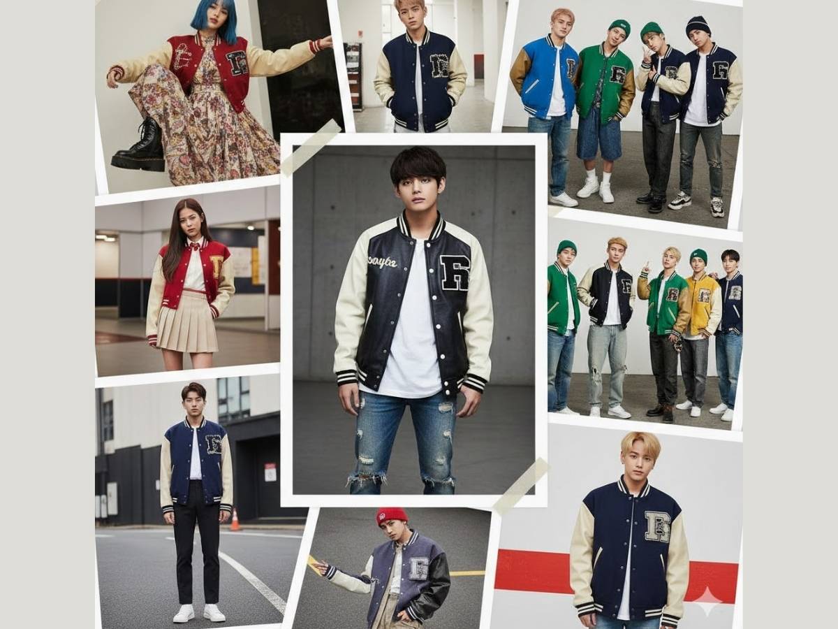 Idol Kpop nổi tiếng mặc áo khoác bóng chày theo nhiều phong cách khác nhau