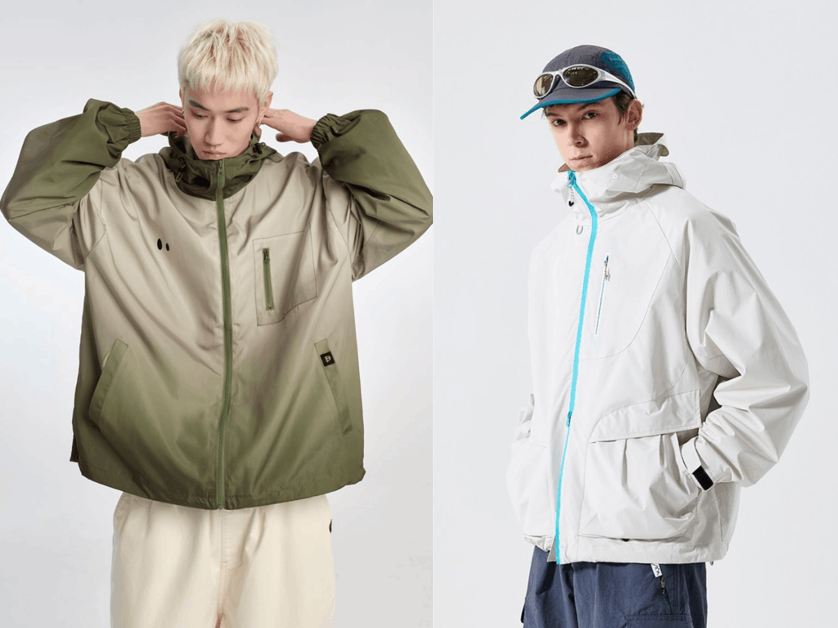 Lựa chọn áo khoác gió theo dáng người