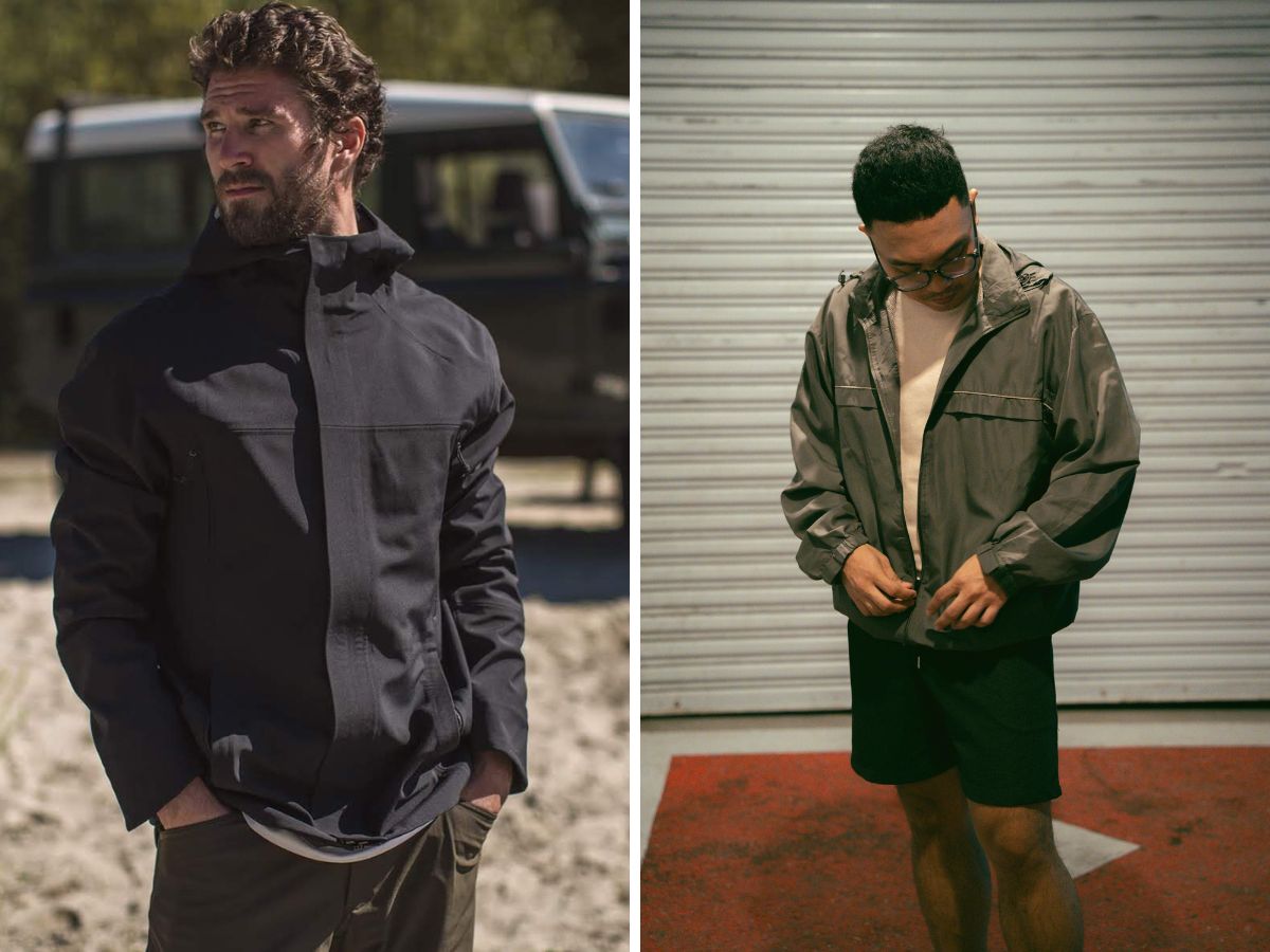 Áo khoác gió nam trung niên giúp bảo vệ sức khỏe ngày trời trở gió