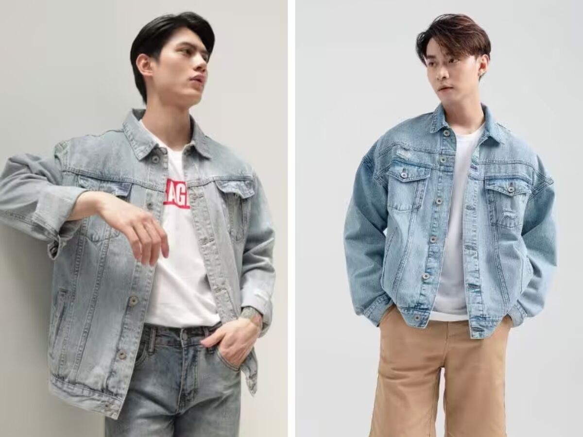 Kiểu dáng của áo khoác jean 