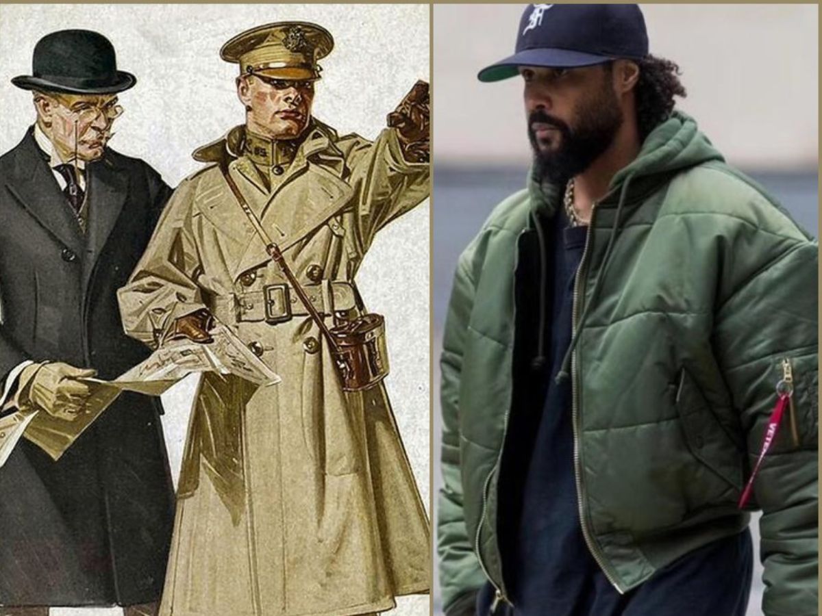 Những điểm nhấn nhận biết từng mẫu áo khoác quân đội một cách chuẩn xác