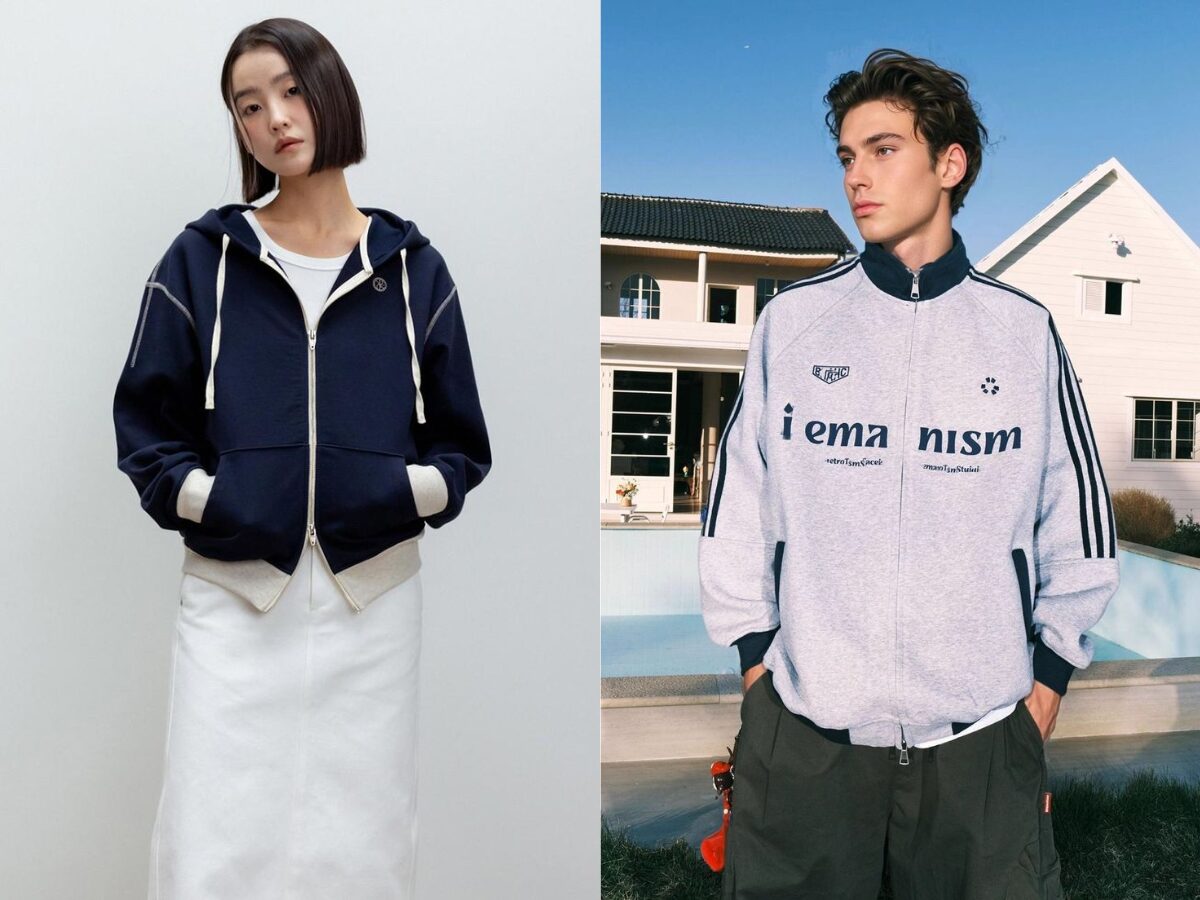 Chất liệu áo khoác sẽ tạo được độ sâu cho bộ đồ