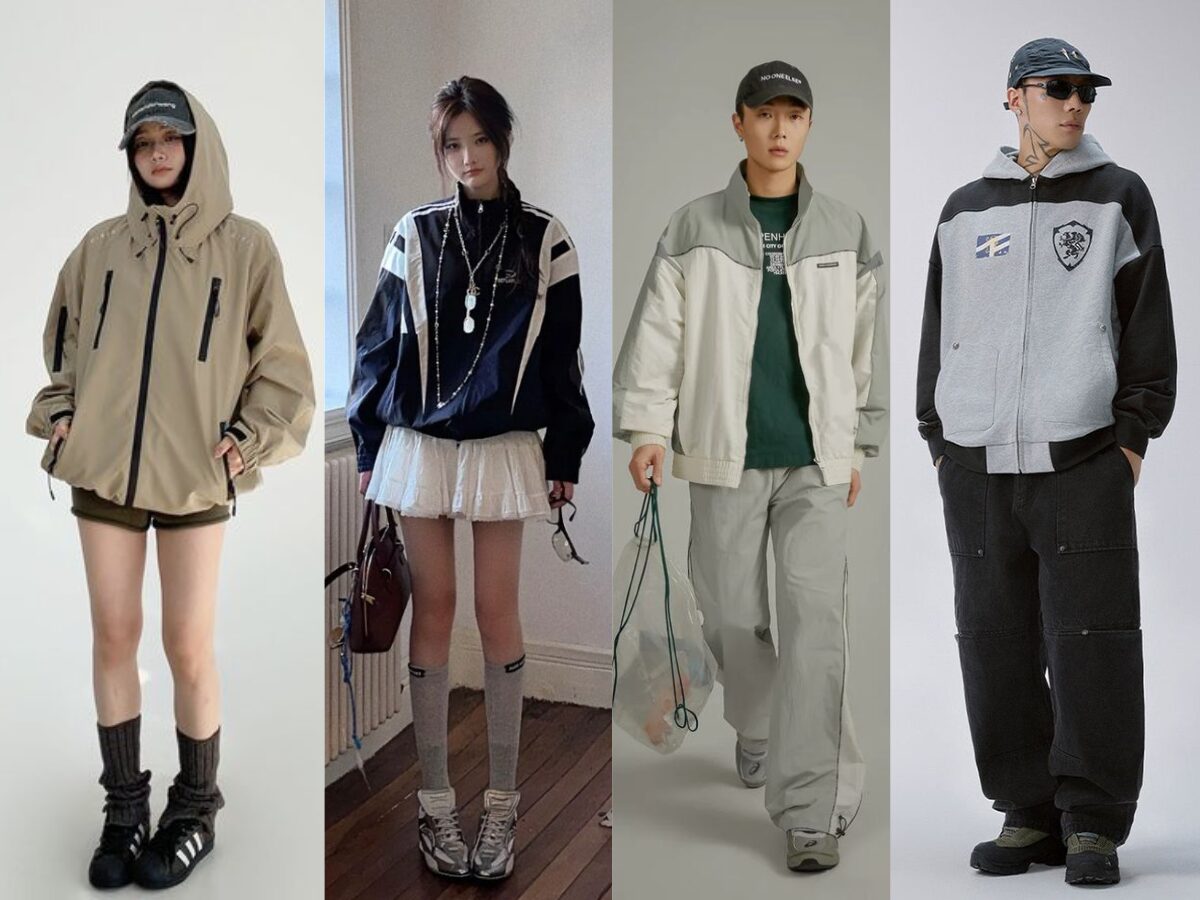 Chọn đúng form dáng áo khoác kéo khóa để phối đồ phù hợp