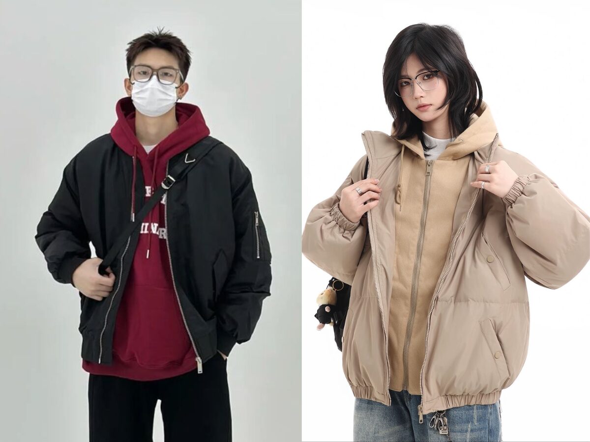 Phối đồ theo kiểu nhiều lớp layer