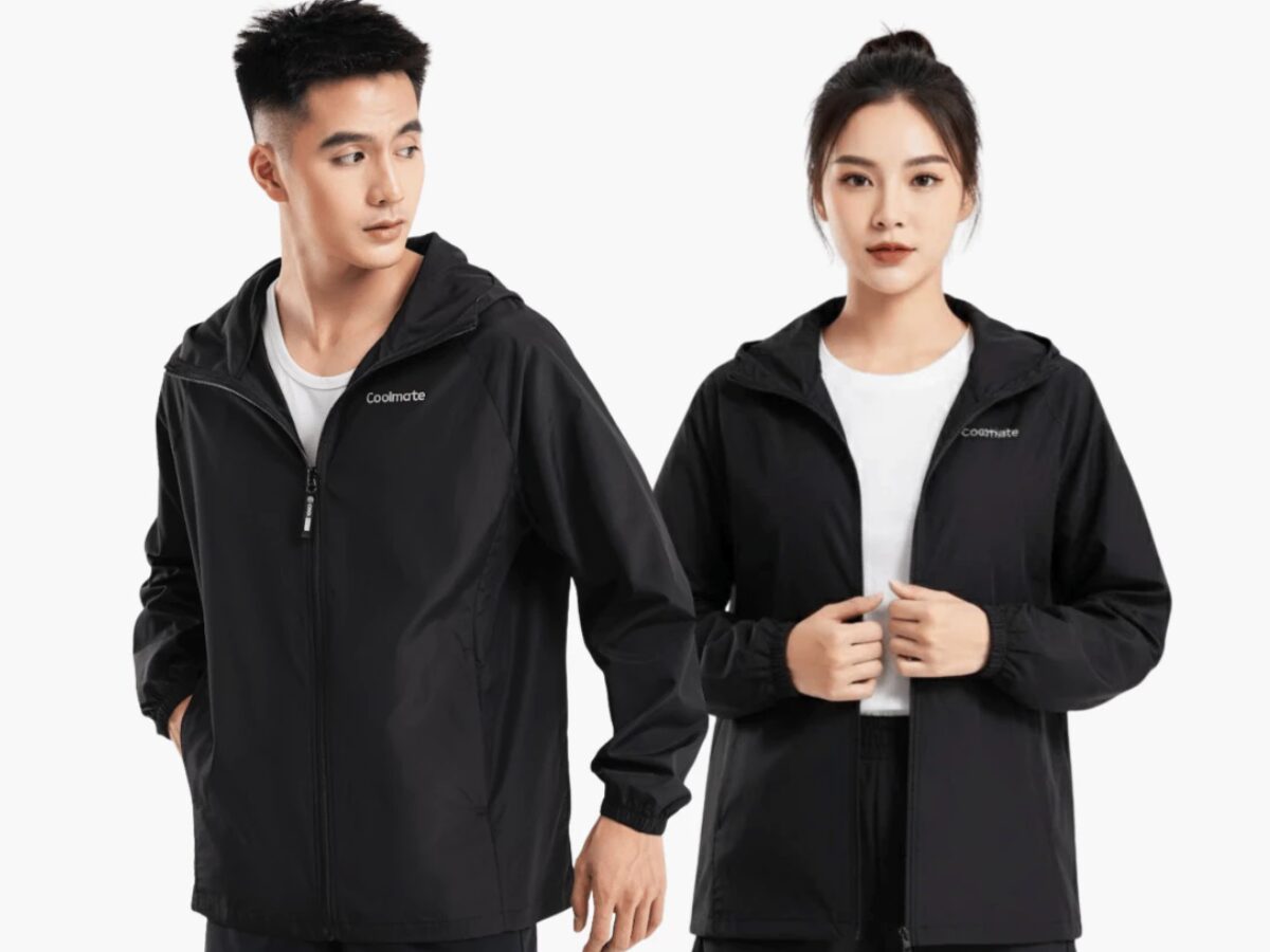 Áo khoác gió Coolmate chất lượng cao lựa chọn cho người Việt