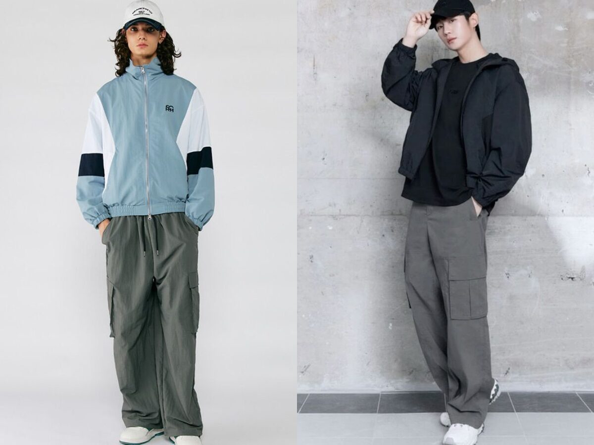 Phối đồ với áo khoác gió cho nam