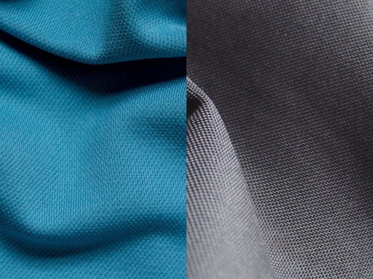 Polyester và Nylon là hai chất liệu phổ biến nhờ độ bền, nhẹ và khả năng cản gió tốt