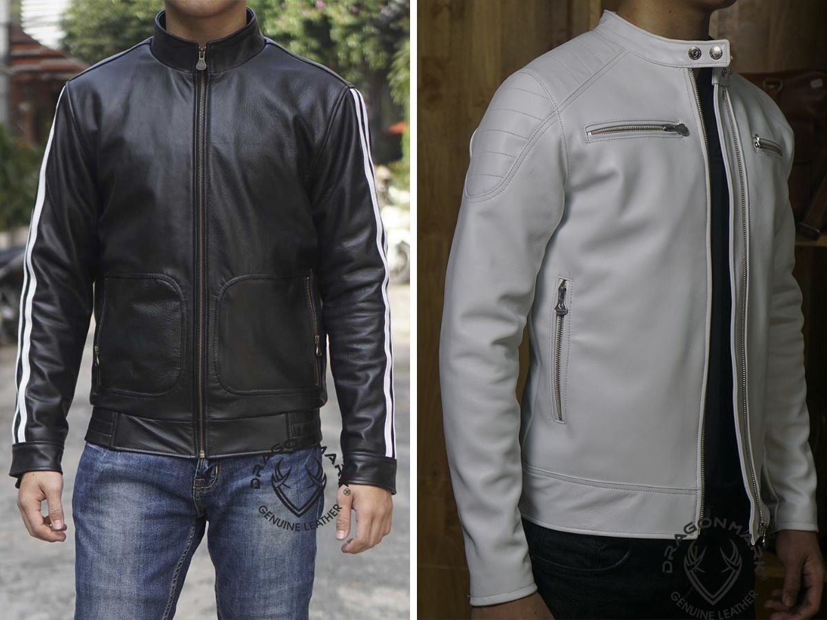 Áo khoác da hướng đến sự khoẻ khoắn