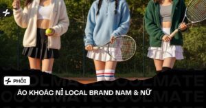 Phối Áo Khoác Nỉ Local Brand: Công Thức Chuẩn Gu Cho Cả Nam & Nữ