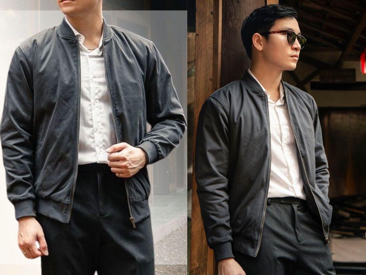 Top Áo Khoác Bomber Jacket Local Brand "Chất"