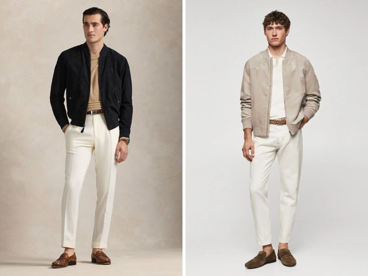 Bomber jacket được yêu thích nhờ phom dáng gọn gàng