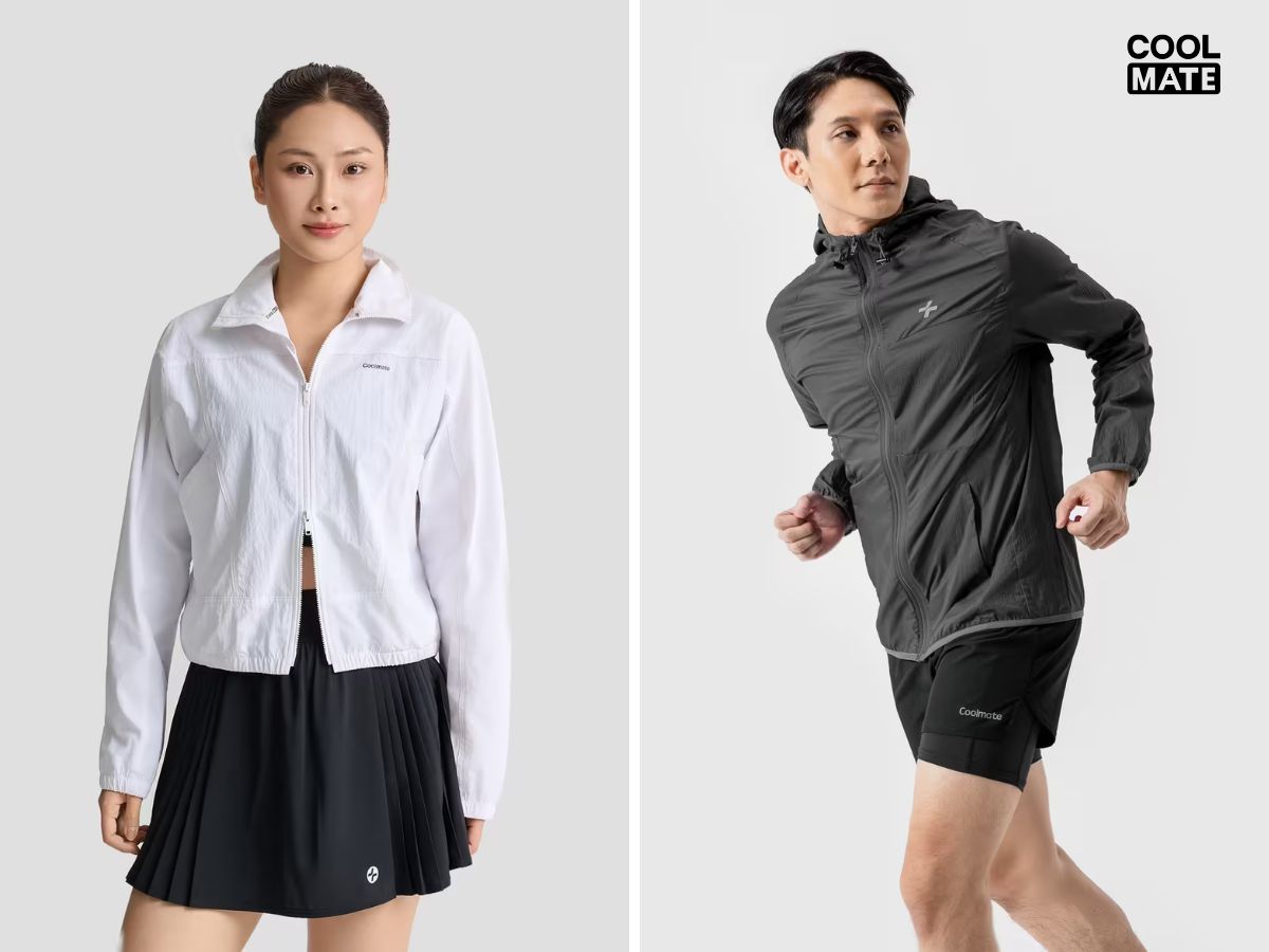 Ghé lựa áo khoác mùa hè chất lượng tại Coolmate nhé