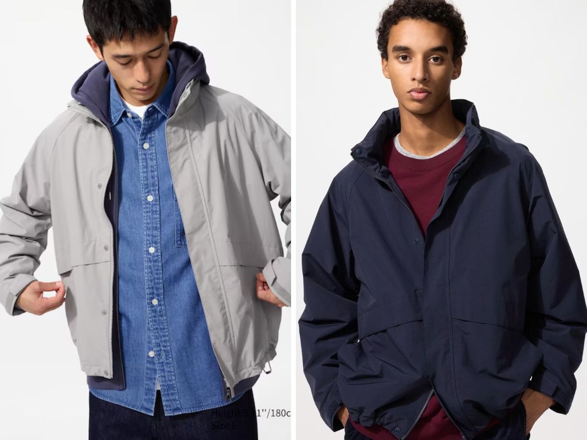 Sản phẩm áo khoác gió của Uniqlo