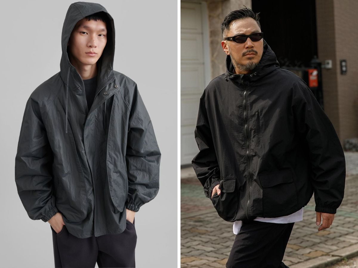 Nên sử dụng chế độ giặt nhẹ cho áo khoác gió mỏng