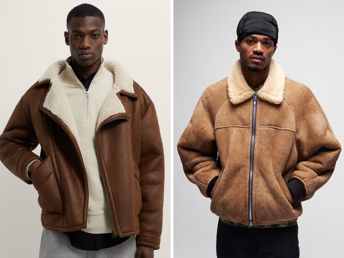 Áo khoác da lộn mang đến vẻ ngoài cá tính