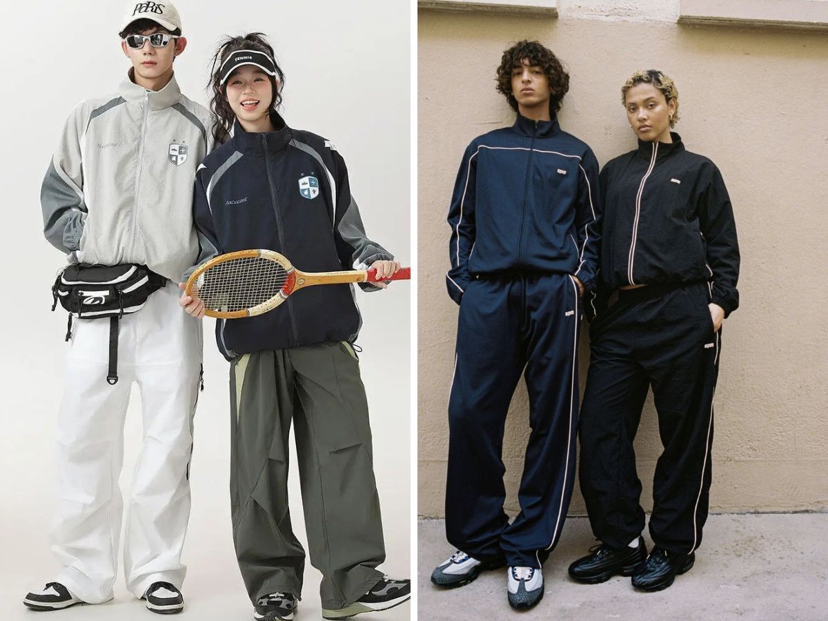 Các mẫu áo khoác gió đồng phục thường có 1 lớp