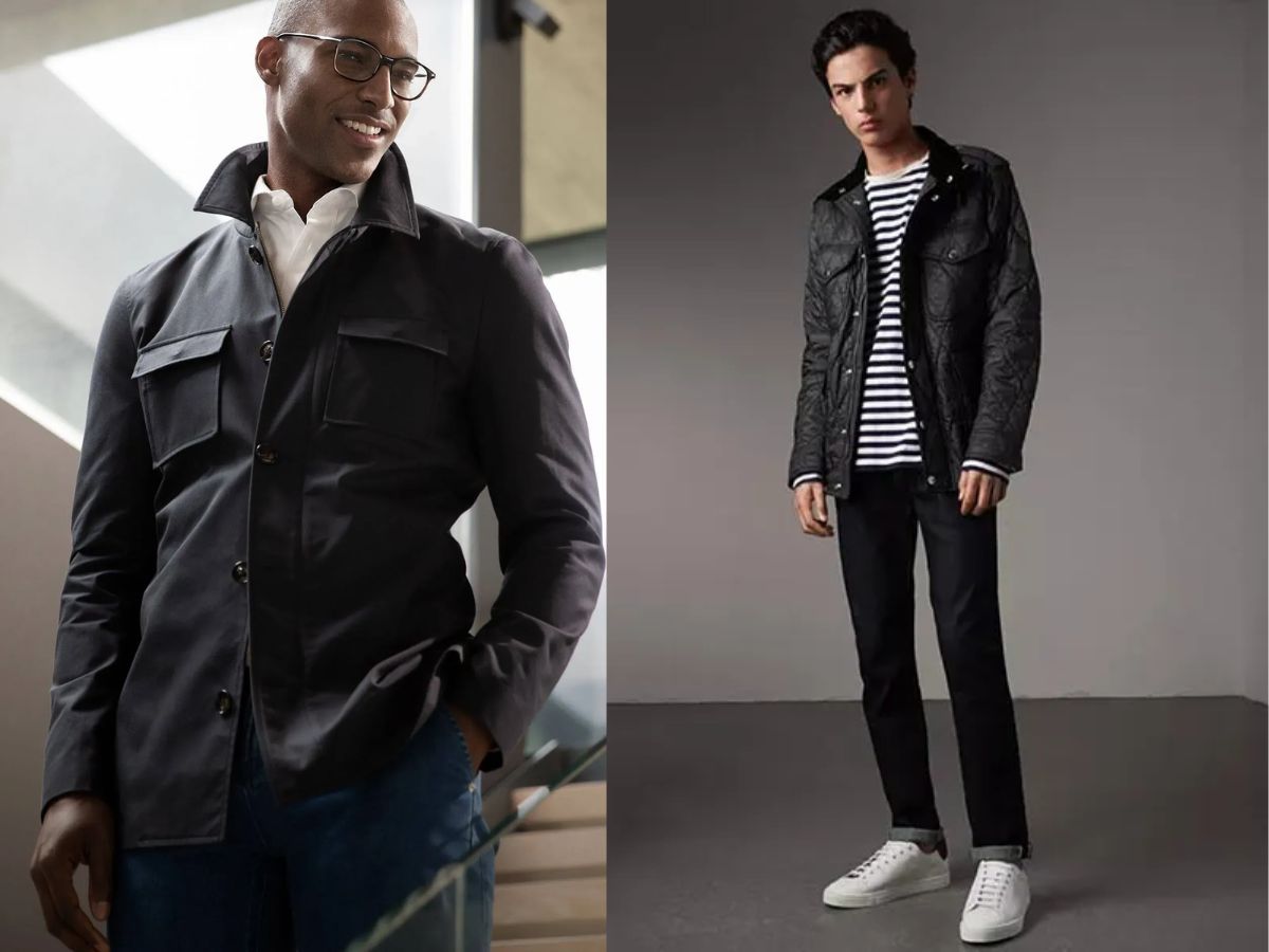 Áo Field Jacket mạnh mẽ và bụi bặm