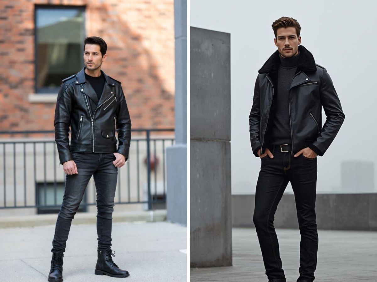 Nên kiểm tra các chi tiết dù là nhỏ nhất khi mua áo khoác da nam biker