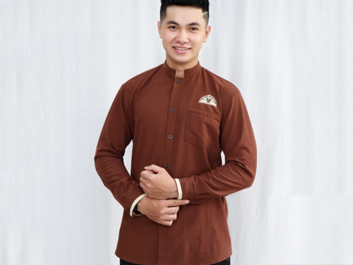 Đồng phục công ty màu nâu