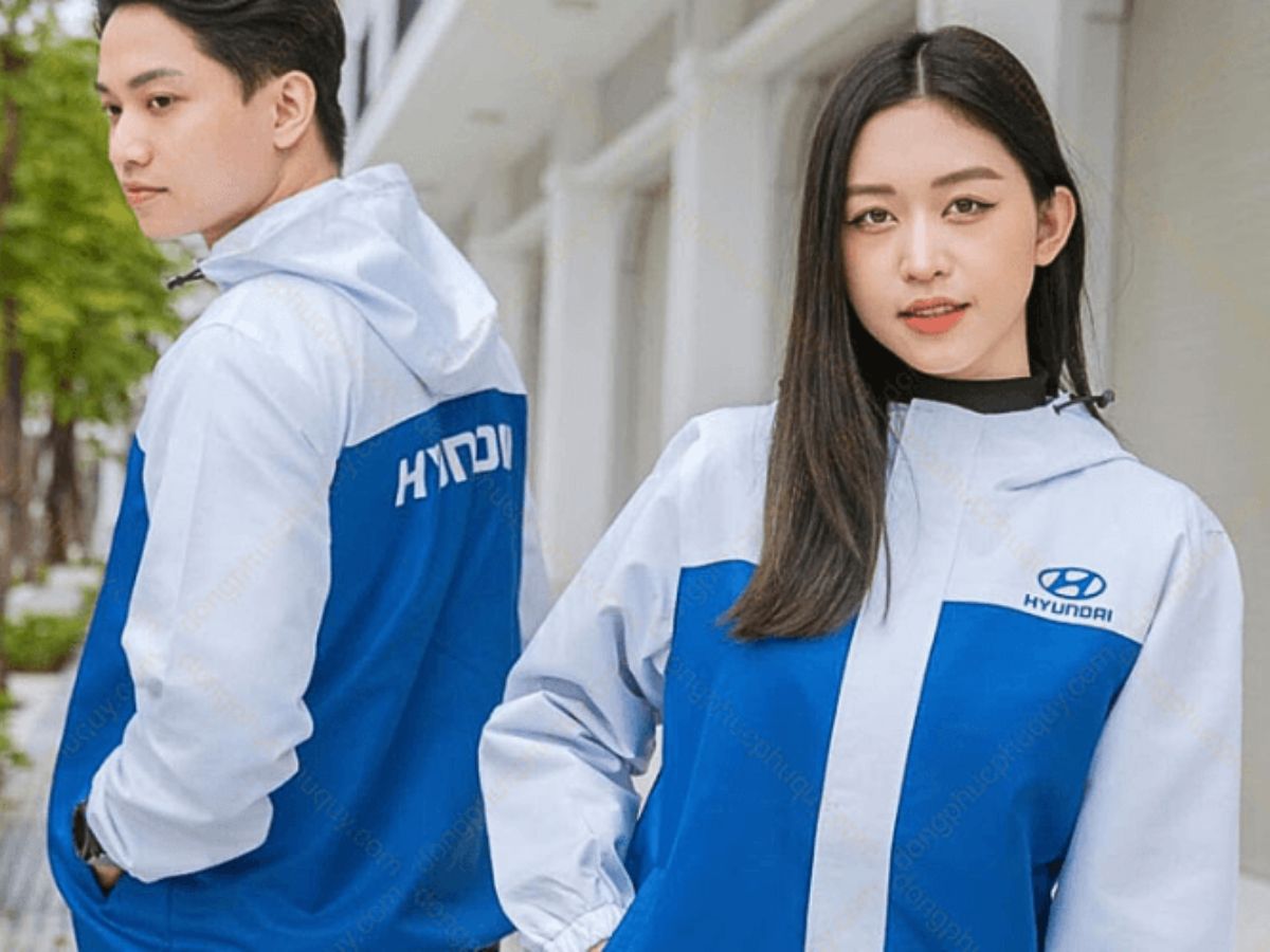 Áo khoác - đồng phục công ty mùa đông có mũ